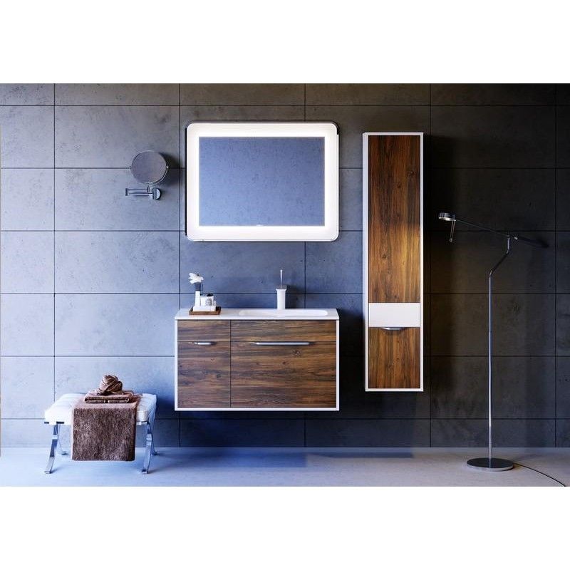 Тумба под раковину Aqwella 5 Stars Malaga 90 Mal.01.09/R/CD подвесная Крафт темный, артикул Mal.01.09/R/CD