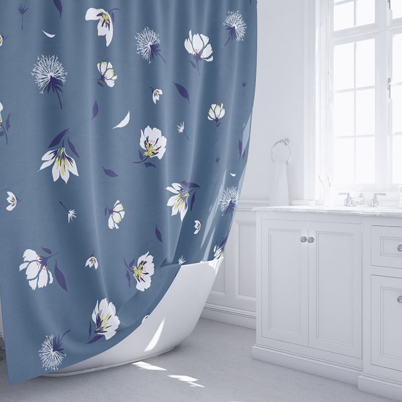 Штора для ванной комнаты FIXSEN DESIGN FX-2513, синий, артикул FX-2513