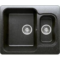 Кухонная мойка Polygran F-09 №16 61 Черная Кухонная мойка Polygran F-09 №16 61 Черная