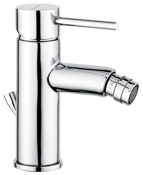 Emmevi Piper, однорычажный смеситель для биде с донным клапаном, цвет хром