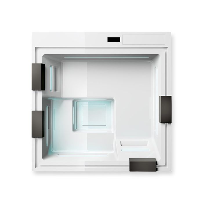 TREESSE Phantom Минибассейн 235 x 235 x 98h  комплектация SP1, г/м+ нагреватель, фиотр-картридж, хромо-я 2, внешняя панель VTR белая , цвет белый TREESSE Phantom Минибассейн 235 x 235 x 98h  комплектация SP1, г/м+ нагреватель, фиотр-картридж, хромо-я 2, внешняя панель VTR белая , цвет белый