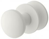 Крючок, Сунержа, СФЕРА, одинарный, ширина, мм-34, глубина, мм-49, высота, мм-34, тип установки-между перемычками полотенцесушителя, для водяных и электрических моделей, материал-нержавеющая сталь, крепления в комплекте, цвет-матовый белый