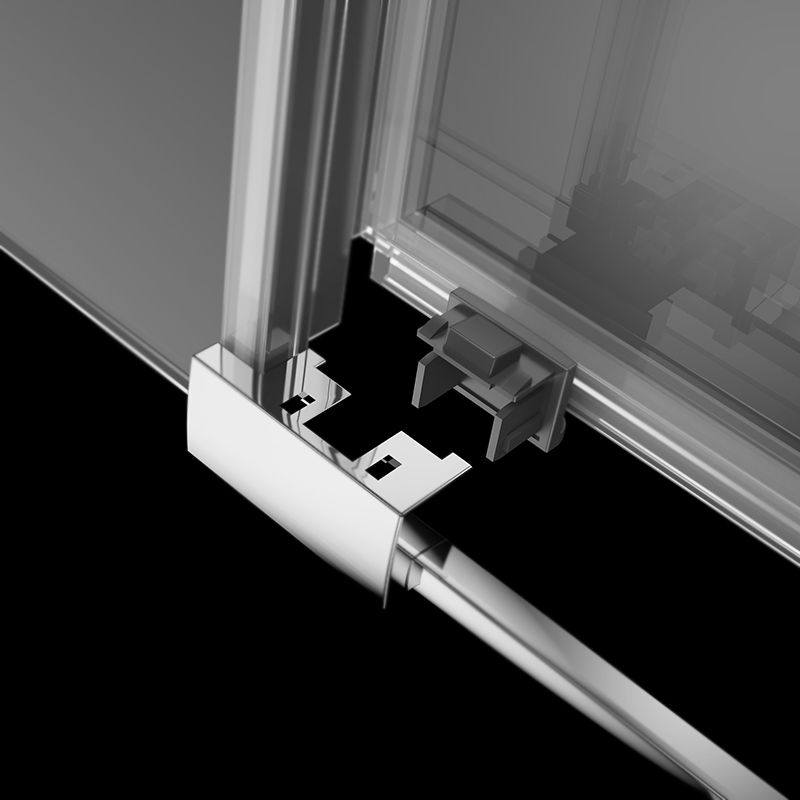 Душевая дверь в нишу Radaway Idea DWD 170x200 профиль хром, стекло прозрачное Душевая дверь в нишу Radaway Idea DWD 170x200 профиль хром, стекло прозрачное