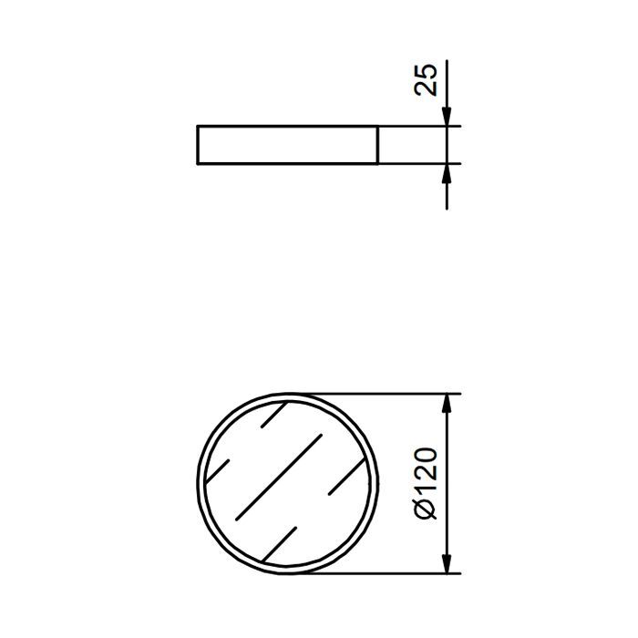 Fantini Young Мыльница, цвет Matt British Gold PVD