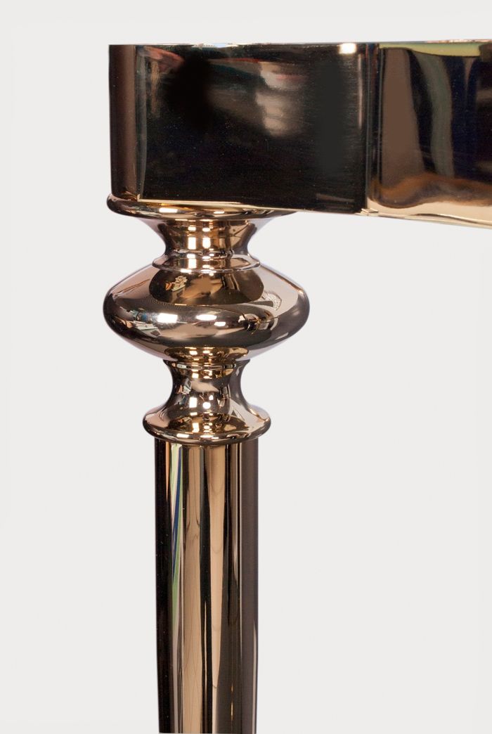 TW Bristol 874.3, структура металлическая под раковину-консоль AR874 р-р 1050*560*h850, материал: латунь, цвет отделки: золото