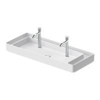DURAVIT Bento Starck Box  Раковина накладная 1145х460мм,, с 2 отв под смеситель, HygieneGlaze, белый глянцевый