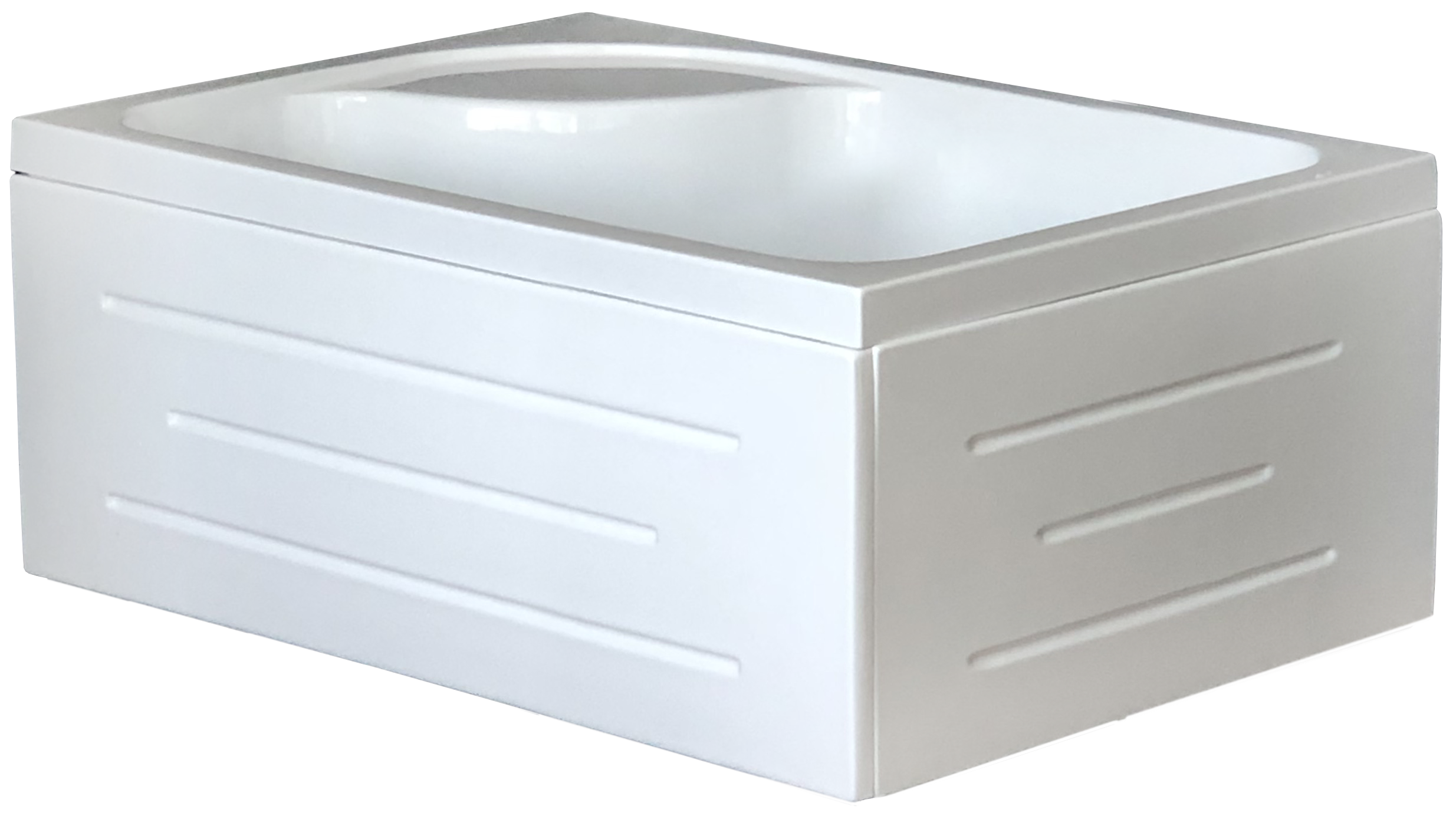 Душевой угол Royal Bath RB 8100BP-T-CH (прозрачное) левый