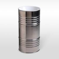 Kerasan Artwork Раковина свободностоящая "BARREL" d 45,H 90 см, без отв под смеситель, слив в стену, цвет: Bianco-platino