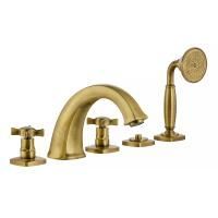 KORONA См-ль на борт ванны, на 5 отв., бронза