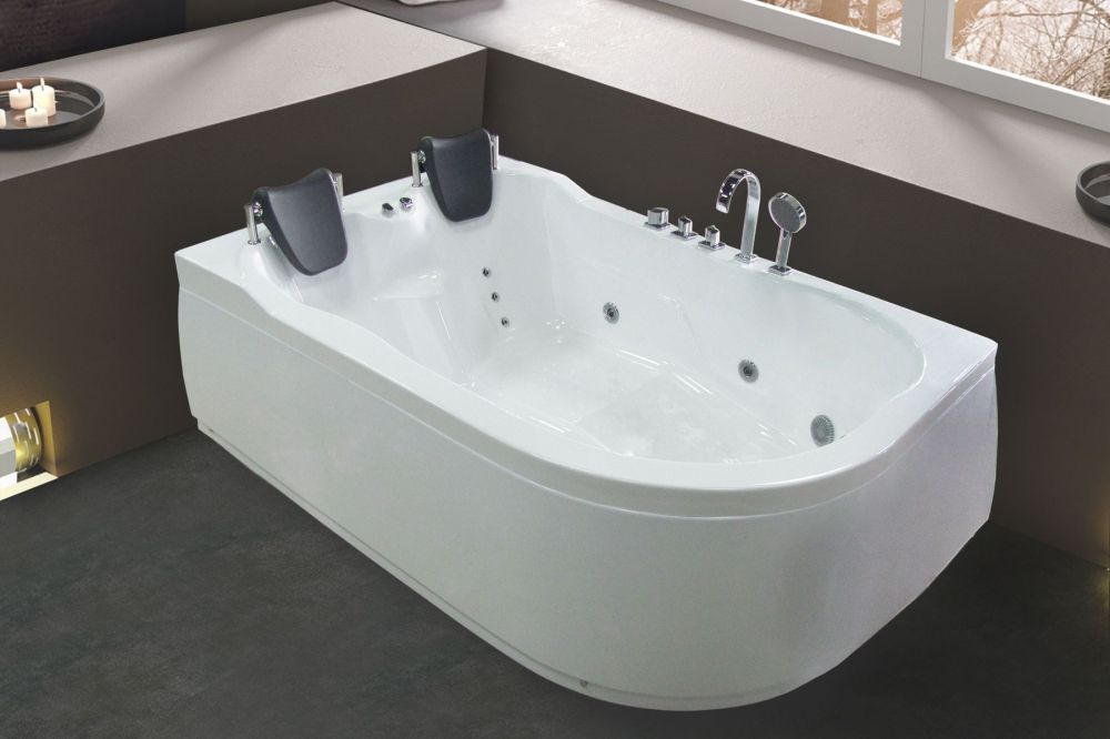 Акриловая ванна Royal Bath  NORWAY RB331100 c каркасом 180х120х66 L, артикул RB331100K-L