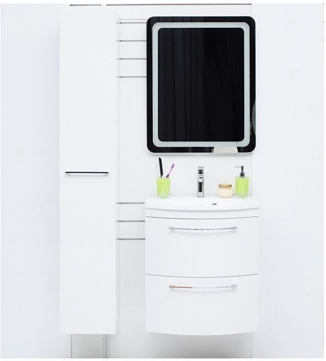 Шкаф-пенал De Aqua Тока 1 35 L белый