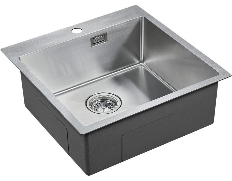 Кухонная мойка Paulmark Velten 51 PM905151-BS Брашированная сталь
