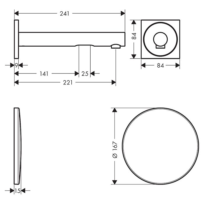 AX Uno Эл. Смеситель для раковины, наст., цвет шлифованное золото AX Uno Эл. Смеситель для раковины, наст., цвет шлифованное золото