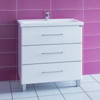 Тумба для умыв. "Омега-80" 3ящ. напол. (Ум. Фостер 80)