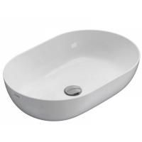 GLOBO T-Edge Раковина-чаша на столешницу 54х36 см, без отв под смеситель, цвет белый