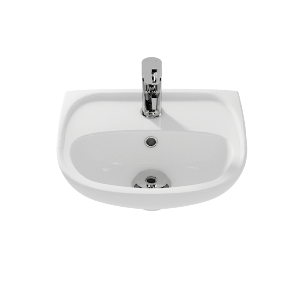 Раковина подвесная MITO MARKET 40 1 отв. (S-UM-MIM40/1-w)