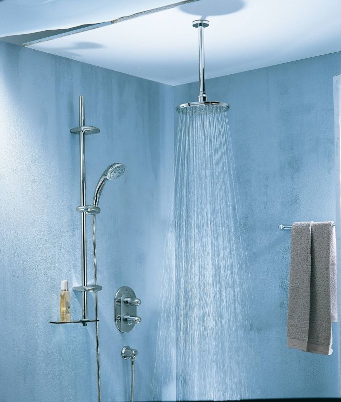 Душевой кронштейн потолочный GROHE Rainshower neutral 292 мм, хром (28497000) Душевой кронштейн потолочный GROHE Rainshower neutral 292 мм, хром (28497000)