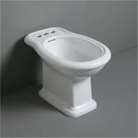 SIMAS Lante Биде напольное с 3 отверстием под смеситель, 39х58см, цвет белый