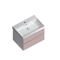 Тумба CUBO подвесная с ящиками 70, мальва матовая