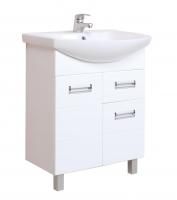 Тумба Onika Балтика 60 напольная, белая, с ящиком (ум. Балтика 60)