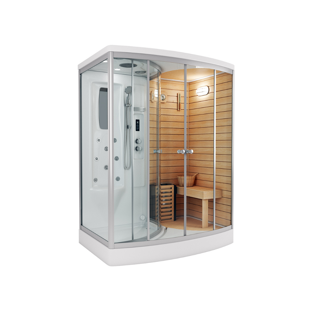 Сауна LESINA-R комбинированная 2в1 Cerutti SPA  1650x1100x2150 мм Сауна LESINA-R комбинированная 2в1 Cerutti SPA  1650x1100x2150 мм