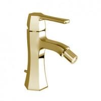 CISAL Cherie Смеситель однорычажный для биде на 1 отверстие с донным клапаном, цвет золото