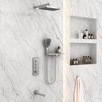 Душевой комплект VSFW-431T1RCH встраиваемый, термостатический, 3 режима, хром