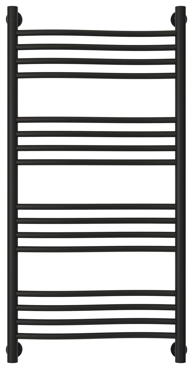 Полотенцесушитель, Сунержа, Флюид+, водяной, ширина, мм-550, глубина, мм-84, высота, мм-1062, межосевое расстояние-500, подключение-диагональное/нижнее/вертикальное, мощность, Вт-583, присоединительный размер-НР G 1/2" / НР G 3/4" (эксцентрик), материал-н