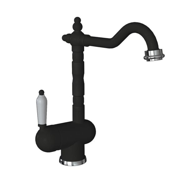 Смеситель для кухни Florentina ОДА 313.08H.1113.302, антрацит