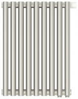 Отопительный радиатор ЭСТЕТ-00 н/ж EU50 500х405 / 9 сек (МУАР Темный Титан)