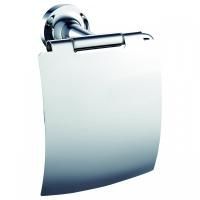 Держатель для туалетной бумаги с крышкой WONZON & WOGHAND SIMPLE, Хром (WW-6526)