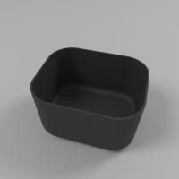 Умывальник WHITECROSS Lazurit 50x40 (черный мат) иск. камень