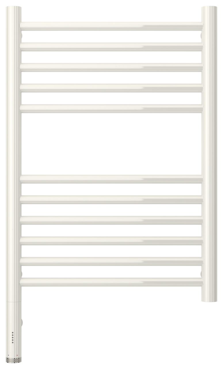 Полотенцесушитель электрический "БОГЕМА 3.0" прямая 600х400 / МЭМ левый (Белый)