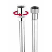 Шланг для душа, Bossini, CROMOLUX, длина шланга, мм-1500, материал-армированный нейлон, c поворотным наконечником, стандарт подвода воды-1/2", цвет-хром, упаковка стандартная-пакет Шланг для душа, Bossini, CROMOLUX, длина шланга, мм-1500, материал-армированный нейлон, c поворотным наконечником, стандарт подвода воды-1/2", цвет-хром, упаковка стандартная-пакет