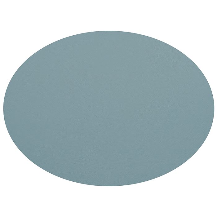 ADJ Овальный плейсмат, 47,5x35 см., цвет: небесный/эвкалипт