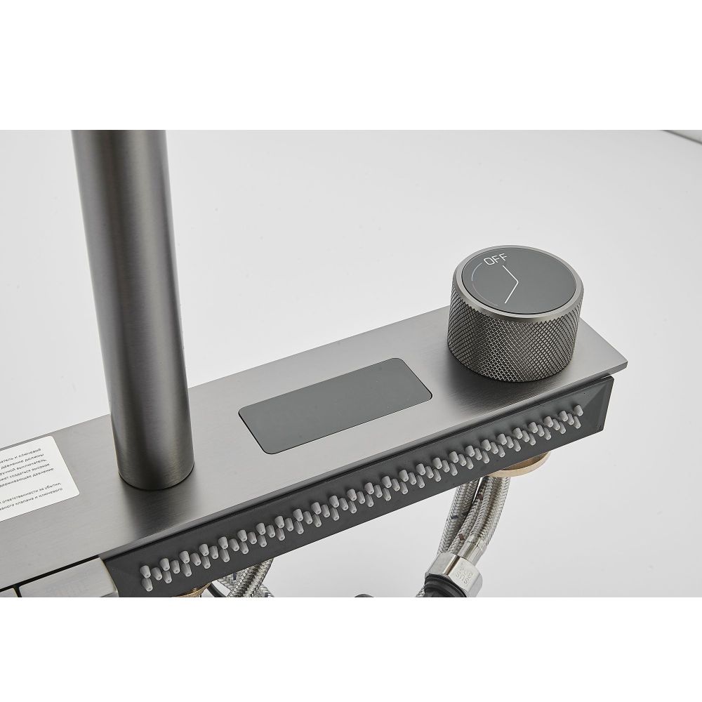 Многофункциональная кухонная мойка Savol S-SC002Q, графит, артикул S-SC002Q