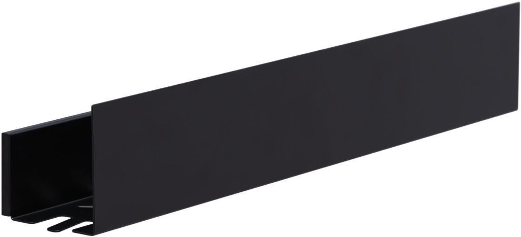 Полка Aquanet Магнум Н 70x12 черная матовая, с крючками Полка Aquanet Магнум Н 70x12 черная матовая, с крючками