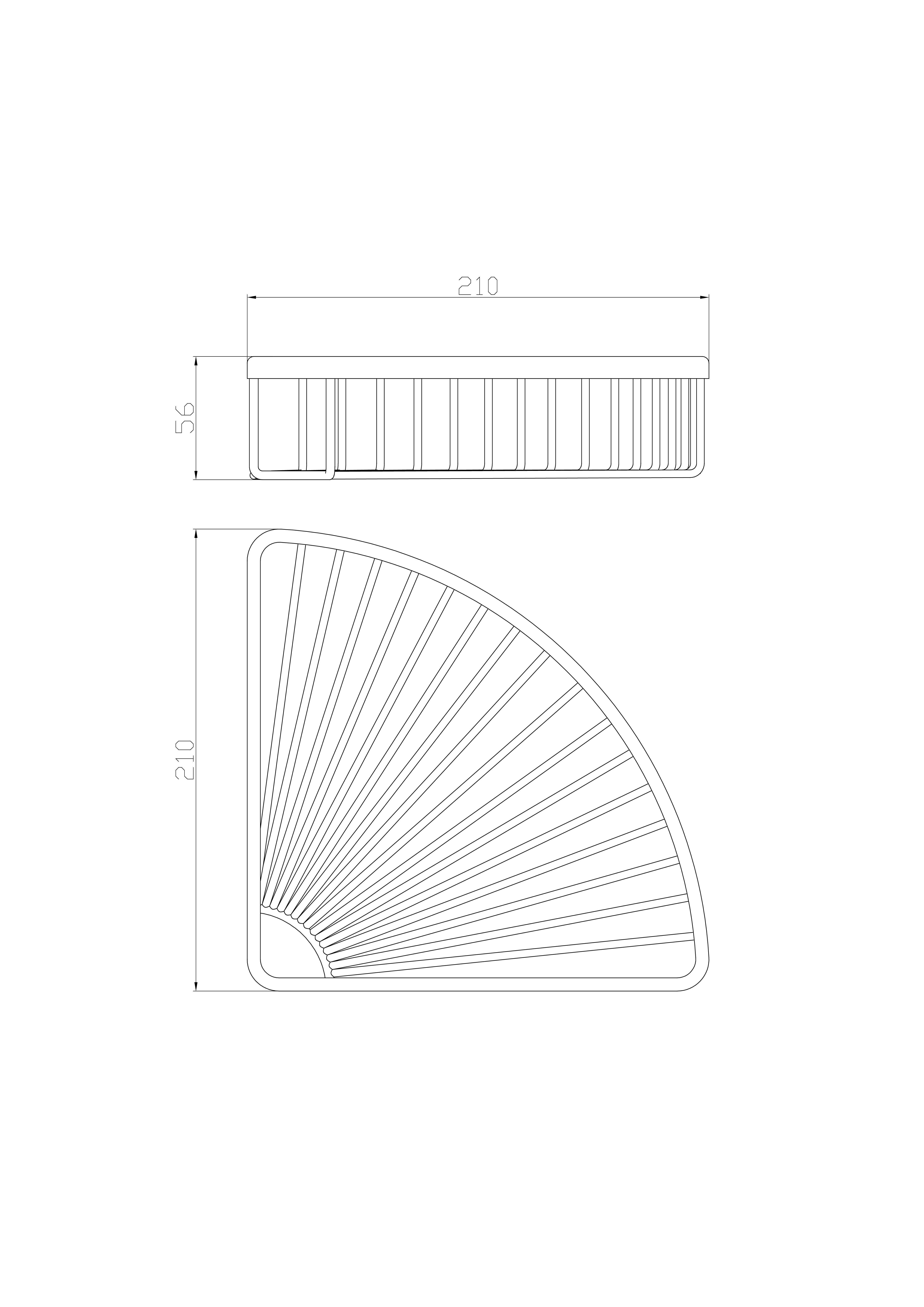 Полка для ванной угловая WONZON & WOGHAND, Хром (WW-4118)