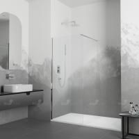 Перегородка для душа RGW WA-002 (800, Матовое-Сатинат)