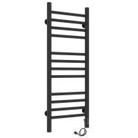 Полотенцесушитель электро "Лаванда ЧКЧ П12 300х900", черный муар, правый