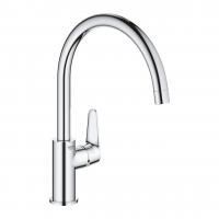 Смеситель для кухни GROHE BauCurve, высокий излив, хром (31231001) Смеситель для кухни GROHE BauCurve, высокий излив, хром (31231001)