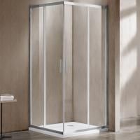 Душевые уголки Vincea Душевой уголок Garda VSS-1G8010CL, 1000*800, хром, стекло прозрачное, , шт