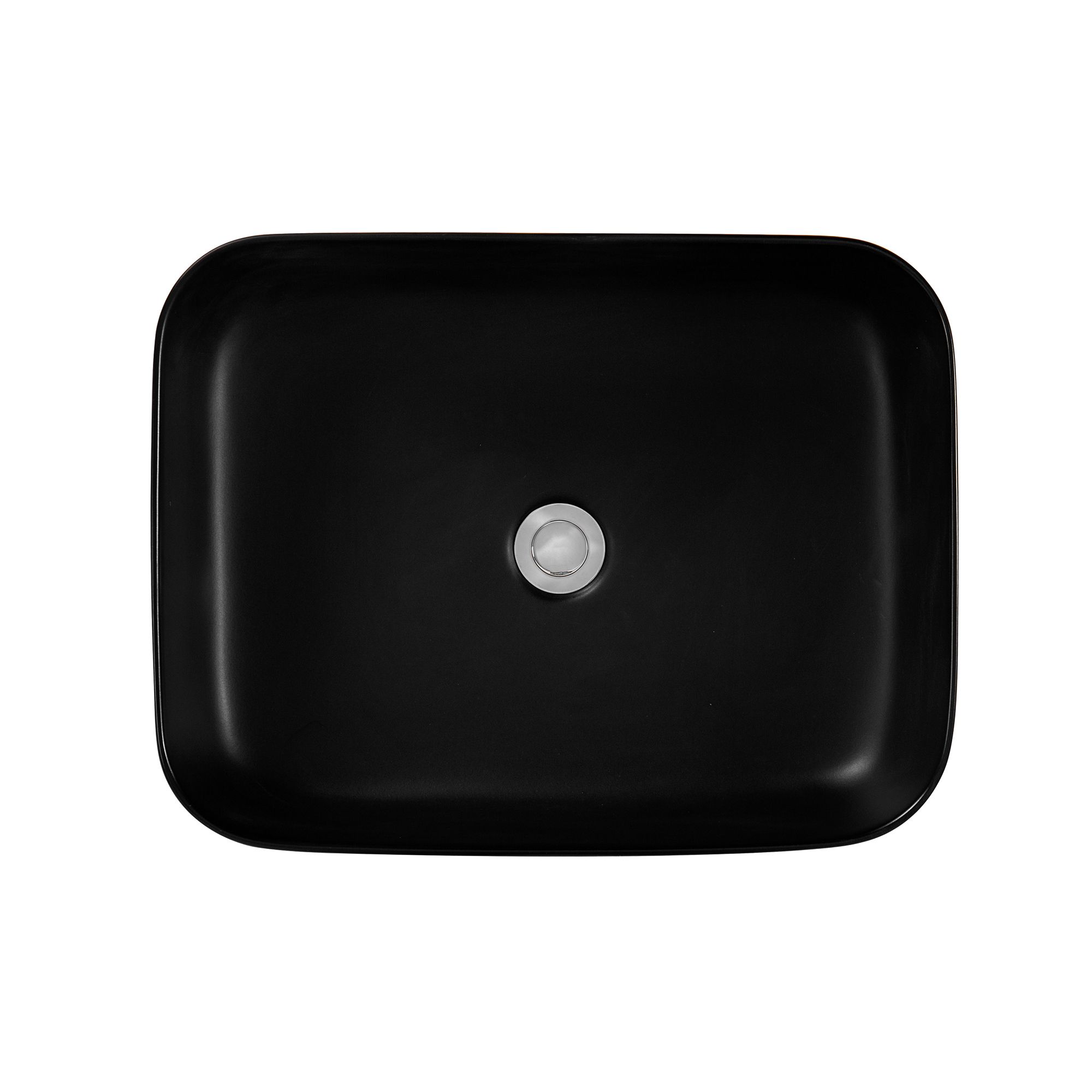 Раковина накладная для установки на столешницу AQUATEK ВЕГА AQ5515-MB 500*390*130, матовый черный Раковина накладная для установки на столешницу AQUATEK ВЕГА AQ5515-MB 500*390*130, матовый черный