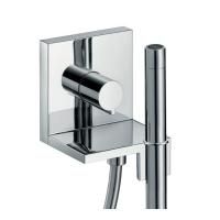 AX ShowerCollection Встраиваемый модуль ручного душа с запорным вентилем, ½’ (внешняя часть), цвет: хром AX ShowerCollection Встраиваемый модуль ручного душа с запорным вентилем, ½’ (внешняя часть), цвет: хром