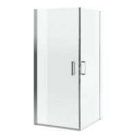 Душевое ограждение EXCELLENT Mazo 90х90 квадрат две двери (хром)