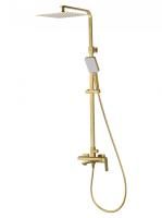 Душевая система WONZON & WOGHAND, Брашированное золото (WW-88739011-BG)