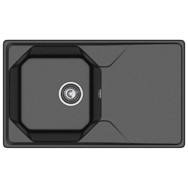 Кухонная мойка GranFest UNIQUE 840L, черный