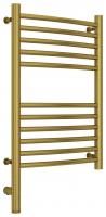 Полотенцесушитель электрический "БОГЕМА 3.0" 600х400 / МЭМ левый (Состаренная латунь)