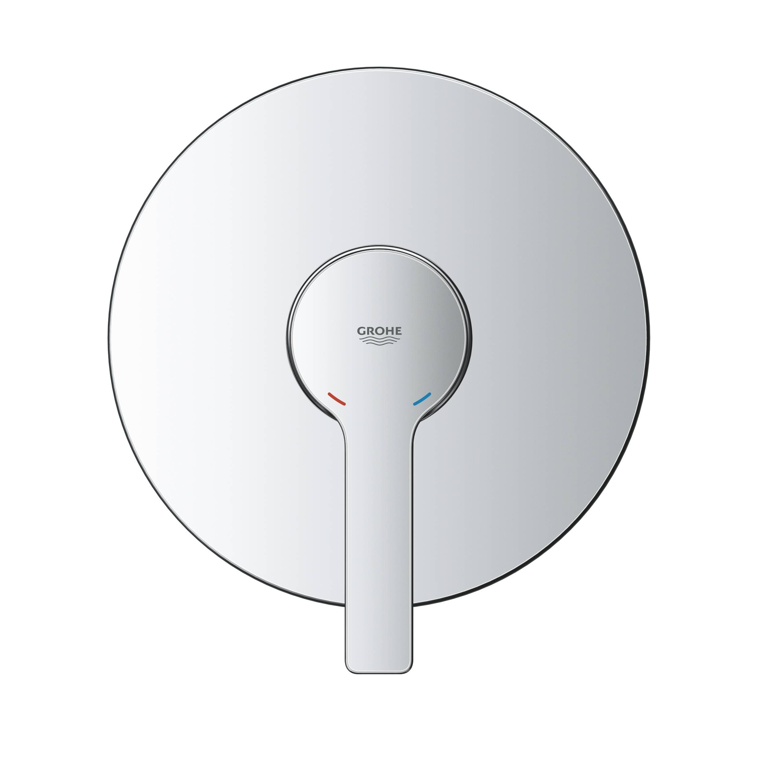 Смеситель однорычажный для душа GROHE Lineare New, внешняя монтажная часть, круглая розетка, хром (24063001) Смеситель однорычажный для душа GROHE Lineare New, внешняя монтажная часть, круглая розетка, хром (24063001)