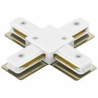 Соединитель X-образный однофазный Barra Lightstar 502146 Соединитель X-образный однофазный Barra Lightstar 502146